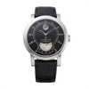 Ανδρικό Ρολόι Corum Automatic Μαύρο με Power Reserve και Δερμάτινο Λουράκι