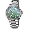 Oris Aquis Dat Watt LE II Auto Silver Stainless Steel Bracelet