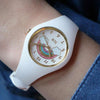 Ice Fantasy White Rubber Strap