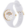 Ice Fantasy White Rubber Strap