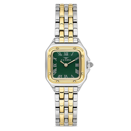 Ferro Two Tone stainless steel bracelet