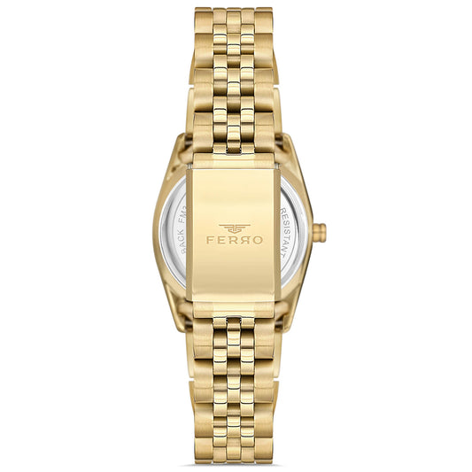 Ferro Gold Stainless Steel Bracelet