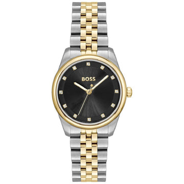 Ρολόι Γυναικείο Δίχρωμο Hugo Boss 1502811
