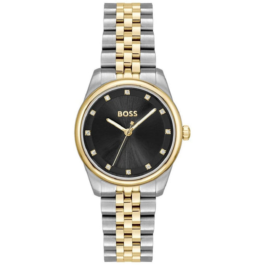 Ρολόι Γυναικείο Δίχρωμο Hugo Boss 1502811