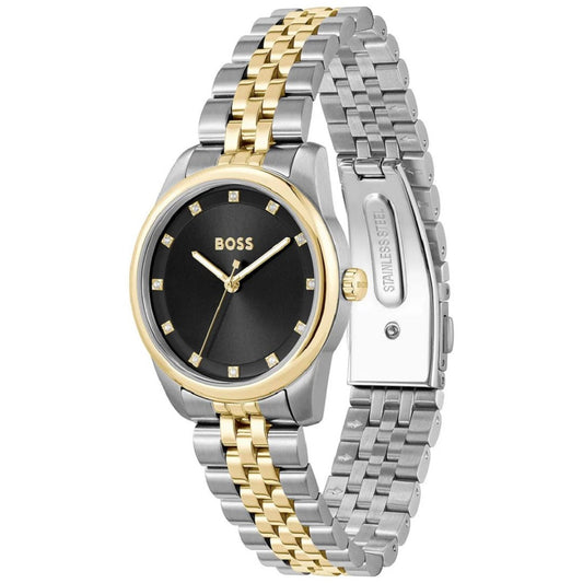 Ρολόι Γυναικείο Δίχρωμο Hugo Boss 1502811