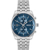 HUGO BOSS Skytraveller 44mm Chronograph Silver Stainless Steel Bracelet 1514216
