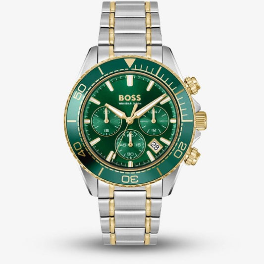 Boss Sealiner Two Tone Stainless Steel Bracelet 1514325