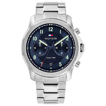 Tommy Hilfiger Wesley Dual Time Stailness Steel Bracelet