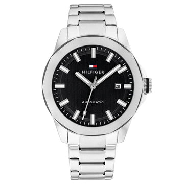 Tommy Hilfiger Lars Automatic Silver Stainless Steel Bracelet