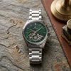 Ρολόι Ανδρικό Tommy Hilfiger Automatic Πράσινο Skeleton 1710717