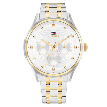 Tommy Hilfiger Casual Multifunction Two Tone Stainless Steel Bracelet