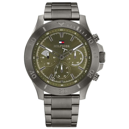 Tommy Hilfiger Bryan Charcoal Stainless Steel Bracelet