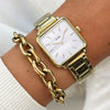 Cluse La Tétragone Gold Stainless Steel Bracelet
