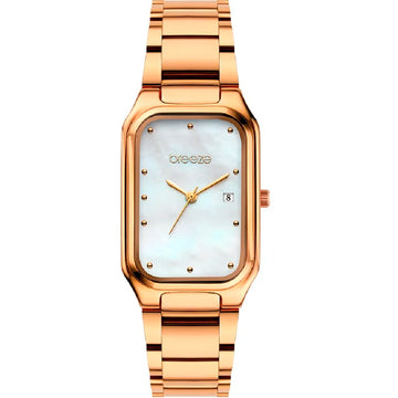 Breeze Dynasty Rose Gold Stainless Steel Bracelet