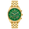 Breeze Poshius Gold Tone Stainless Steel Bracelet