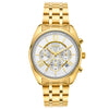 Breeze Poshius Gold Tone Stainless Steel Bracelet