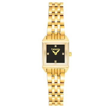 Breeze Impress Gold Tone Stainless Steel Bracelet