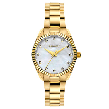 Breeze Estee Gold Tone Stainless Steel Bracelet