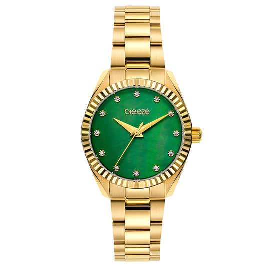 Breeze Estee Gold Tone Stainless Steel Bracelet