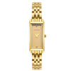 Breeze Edge Gold Tone Stainless Steel Bracelet