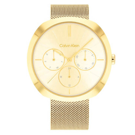Calvin Klein Shape Multifunction Gold Stainless Steel Bracelet