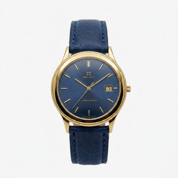 Ανδρικό Zenith Cosmopolitan Swiss Made επίχρυσο