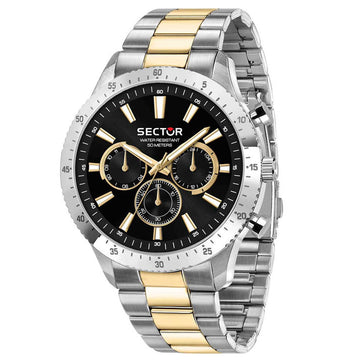 Sector 270 Chronograph Two Tone Stainless Steel Bracelet