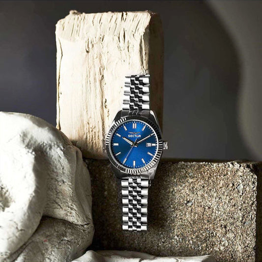 Sector 240 Silver Stainless Steel Bracelet