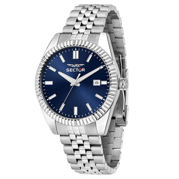 Sector 240 Silver Stainless Steel Bracelet