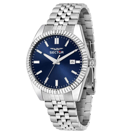 Sector 240 Silver Stainless Steel Bracelet