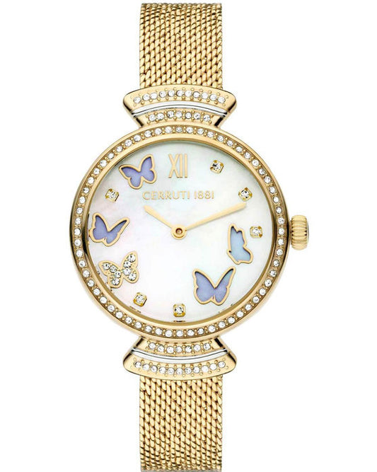 Cerruti 1881 Cerrisi Gold Stainless Steel Bracelet