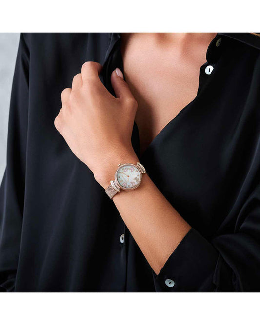 Cerruti 1881 Cerrisi Rose Gold Stainless Steel Bracelet