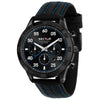 Sector 270 Chronograph  Black Leather Strap