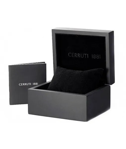 Cerruti 1881 Crystals Leather Strap