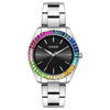 Breeze Prismatic Stainless Steel Bracelet