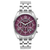 Breeze Poshius Silver Tone Stainless Steel Bracelet