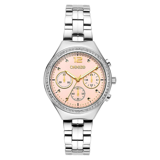 Breeze Absolute Silver Stainless Steel Bracelet