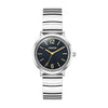 Breeze Halo Silver Stainless Steel Bracelet