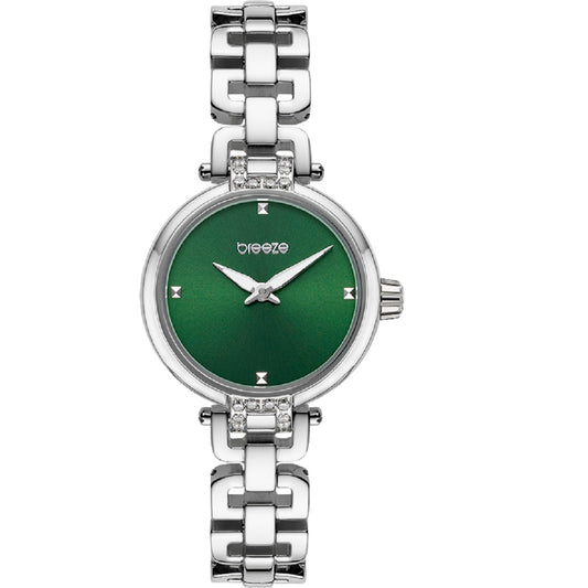 Ρολόι BREEZE Knotique Crystals Silver Stainless Steel Bracelet 613021.7