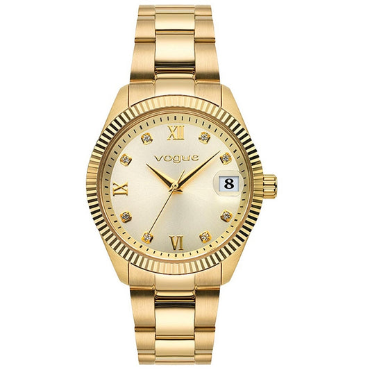Vogue Reina  Gold Stainless Steel Bracelet