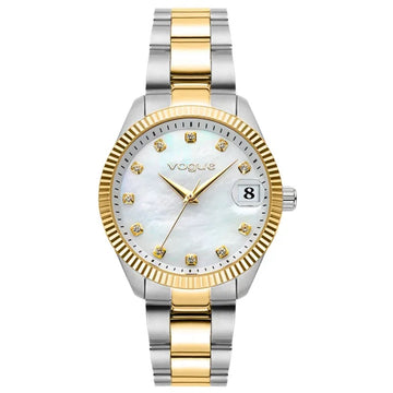 Vogue Reina Two Tone Stainless Steel Bracelet