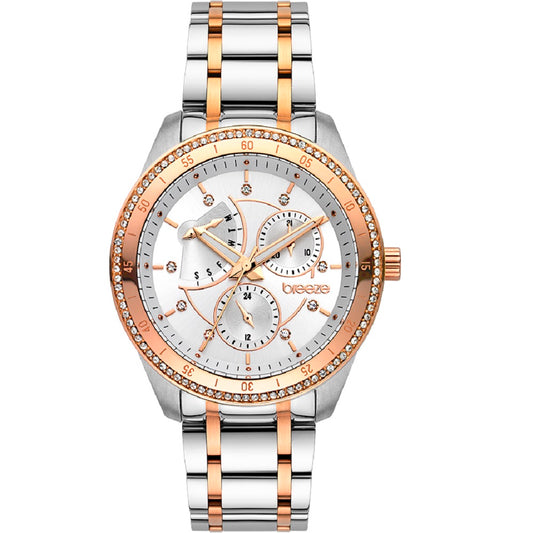 Breeze Colorista Rose Gold Two Tone Stainless Steel Bracelet