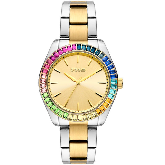 Breeze Prismatic Stainless Steel Bracelet