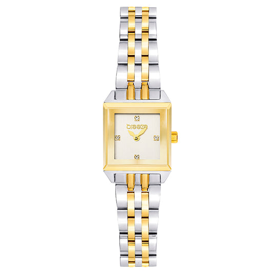 Breeze Impress Two Tone Stainless Steel Bracelet
