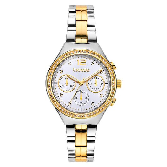 Breeze Absolute Two Tone Stainless Steel Bracelet