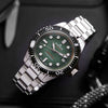 Ρολόι ανδρικό Edox Neptunian Grande Réserve 80801-3VM-VDN με μπρασελέ και πράσινο καντράν