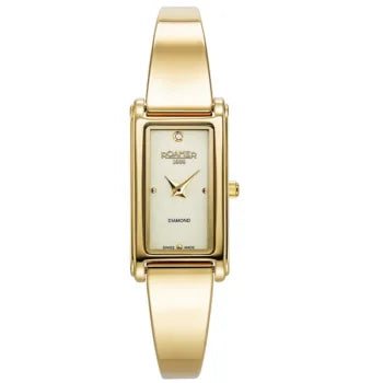 Roamer Elegance Diamond Gold Stainless Steel Bracelet