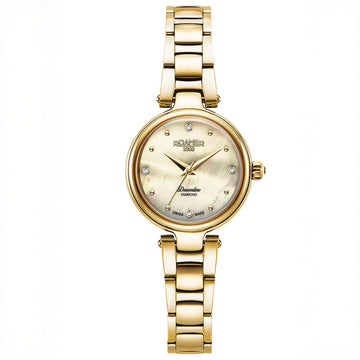 Ρολόι Γυναικείο Swiss Made με Διαμάντια Roamer Dreamline 967847 48 30 50