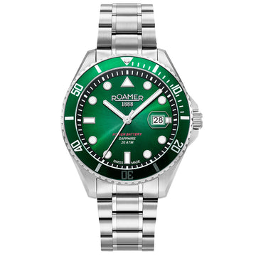 Roamer Pro Diver 200 Silver Stainless Steel Bracelet