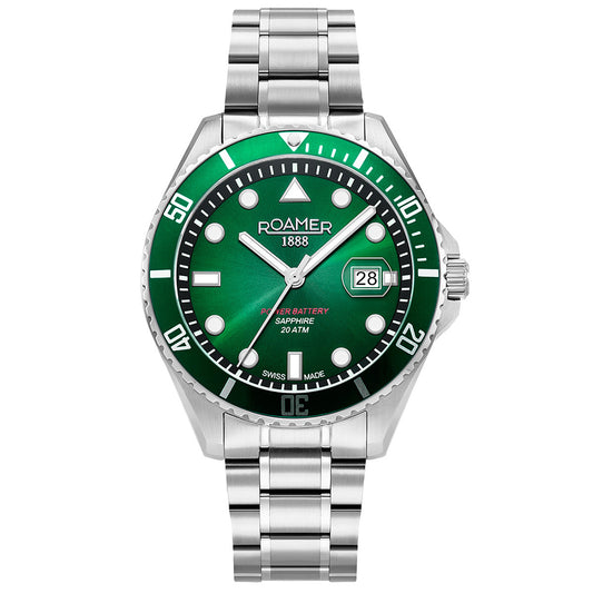 Roamer Pro Diver 200 Silver Stainless Steel Bracelet